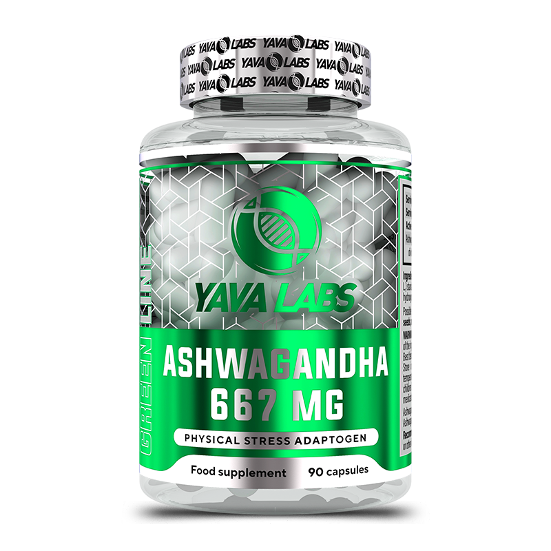 Yava Labs Ashwagandha 667mg 90 Caps
