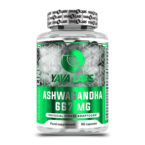 Yava Labs Ashwagandha 667mg 90 Caps