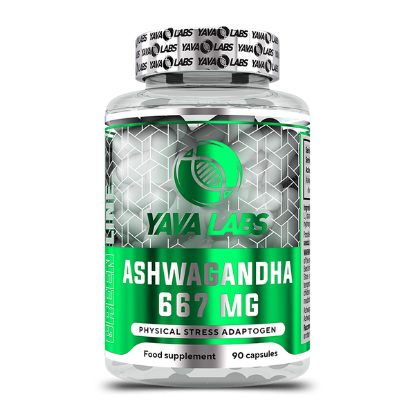 Yava Labs Ashwagandha 667mg 90 Caps