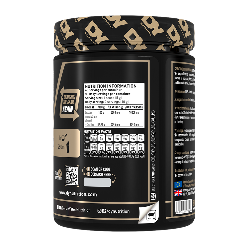 DY The Creatine 316g 39 Servings
