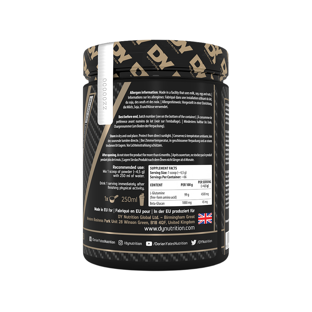 DY The Glutamine Recovery 300g 37 Servings