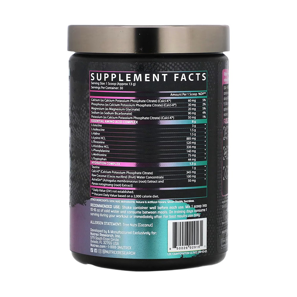 Nutrex EAA+ Hydration 390g 30 Servings