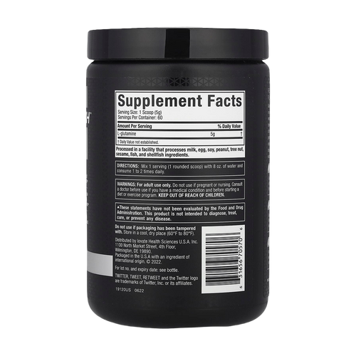MuscleTech Platinum Glutamine 300g