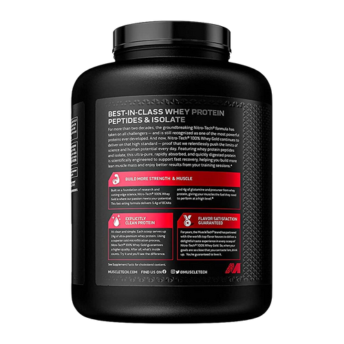 MuscleTech NitroTech Whey Gold