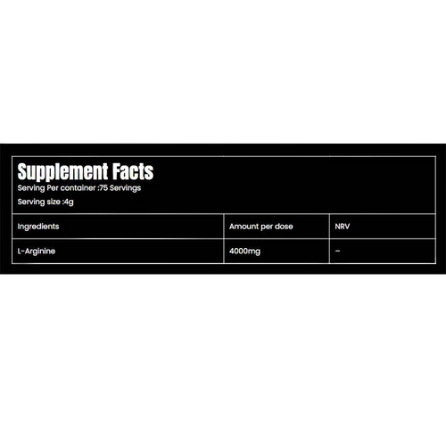 Marvelous Arginine Unflavoured 300g