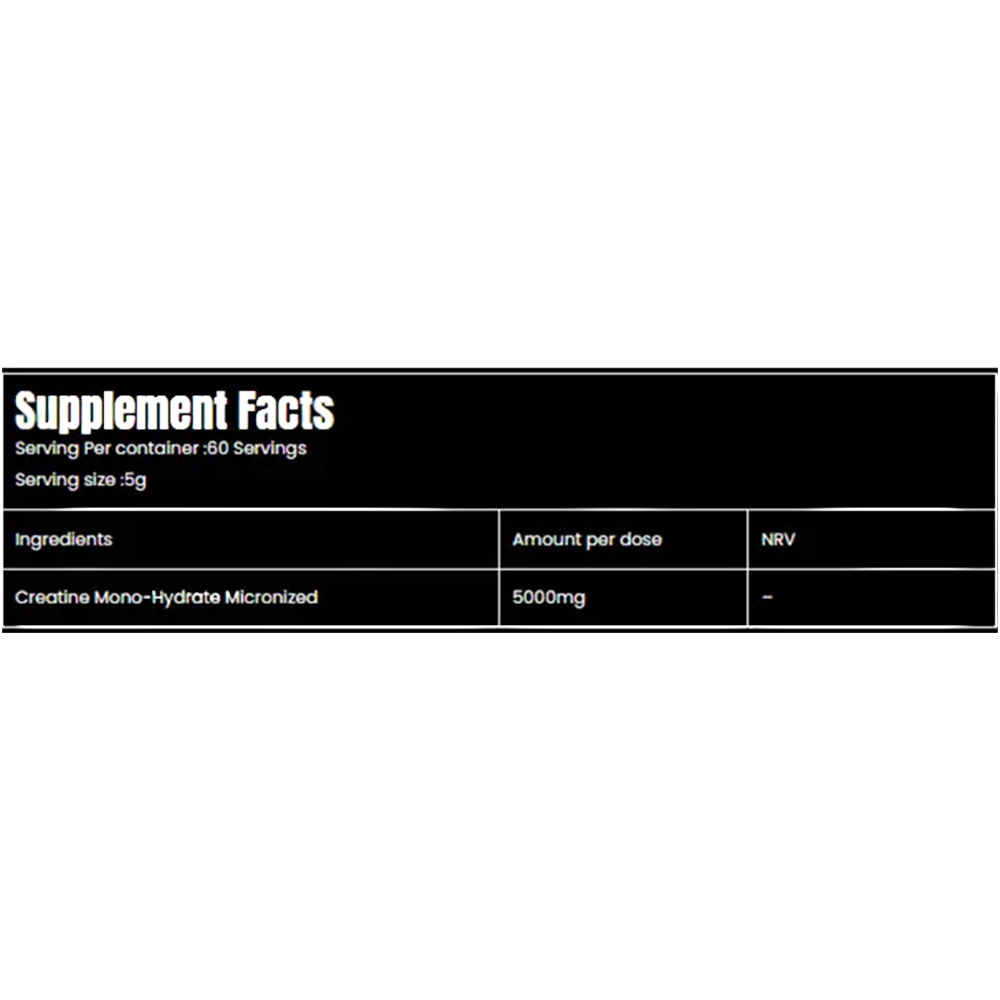 Marvelous Creatine Monohydrate 300g