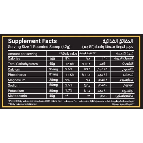 Novogen CARB+ Carbohydrate Supplement