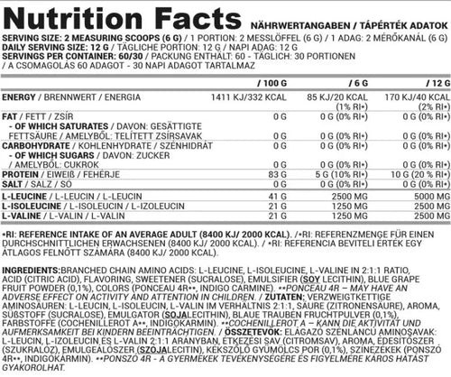 Nutriversum Flow PurePro 2:1:1 BCAA 360g