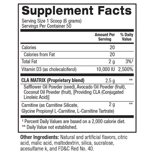 BPI Sports CLA+Carnitine 350g 50 Servings