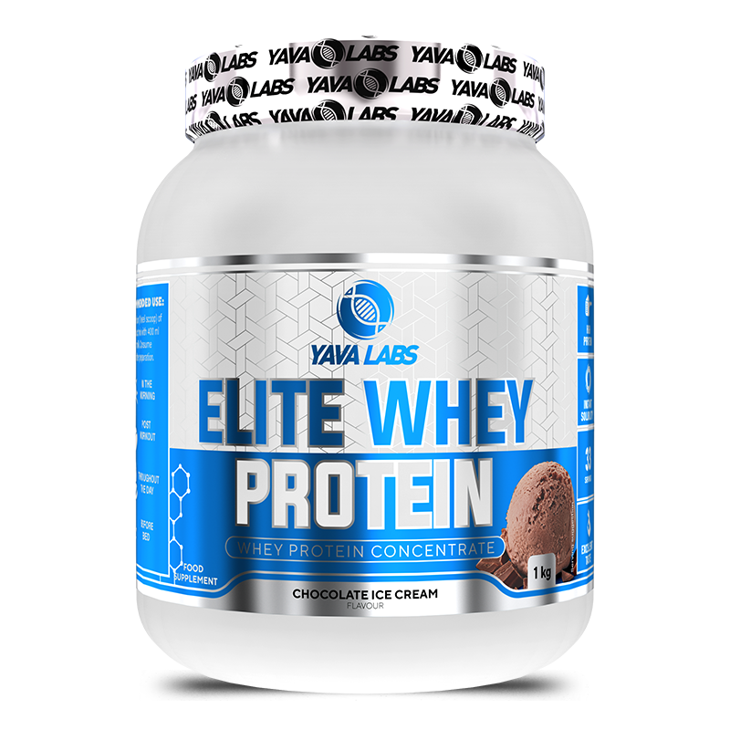 Yava Labs Elite Whey Protein Chocolate Ice Cream Flavor