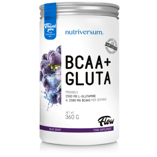 Nutriversum Flow BCAA+Gluta 360g
