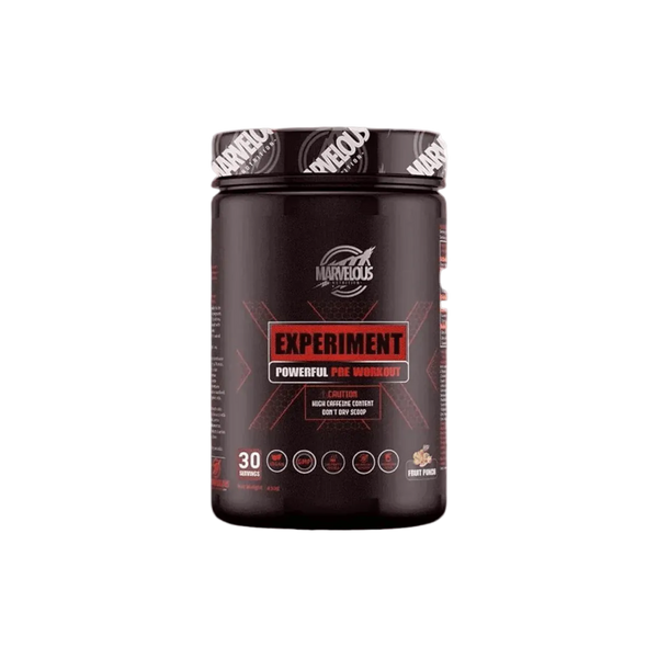 MARVELOUS Experiment Powerful preworkout formula