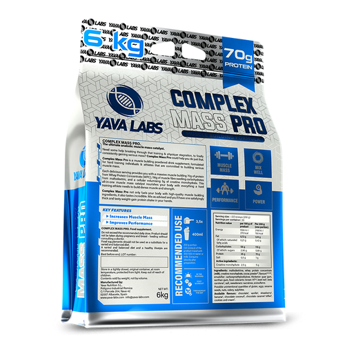 Yava Labs Complex Mass Strawberry Flavor