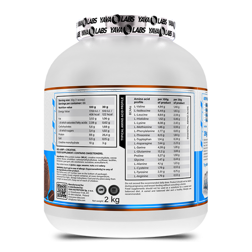 Yava Labs ISO cAMP + Creatine 2kg